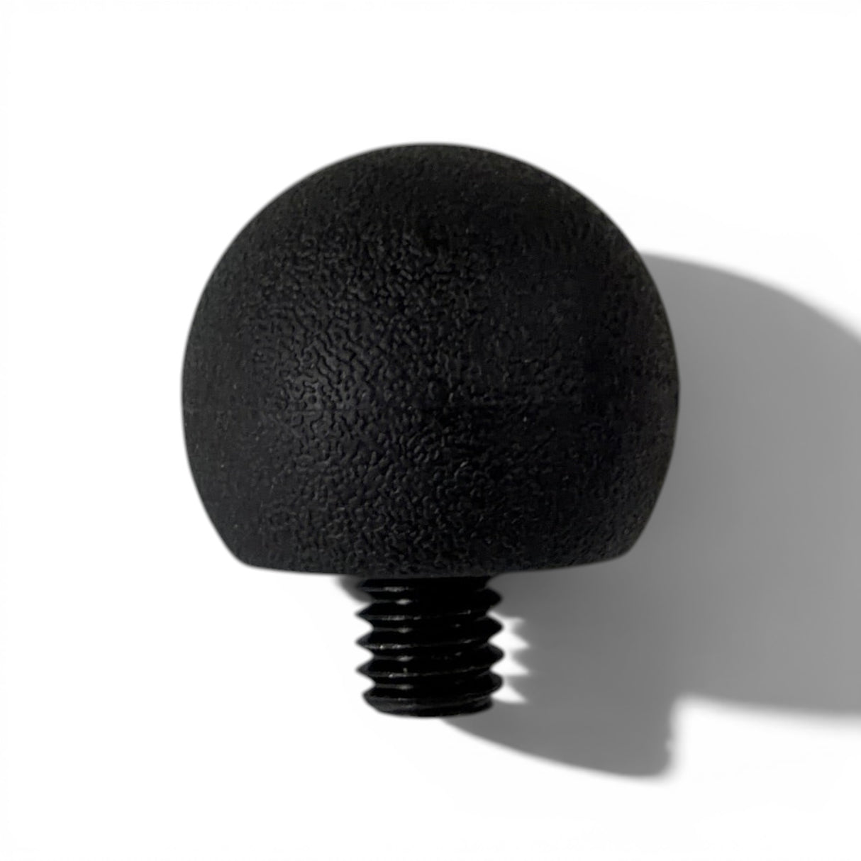 Anson PDR Tactical Ball dent repair tip with soft black textured outer shell and 5/16-18 threaded metal base.