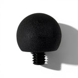 Anson PDR Tactical Ball dent repair tip with soft black textured outer shell and 5/16-18 threaded metal base.