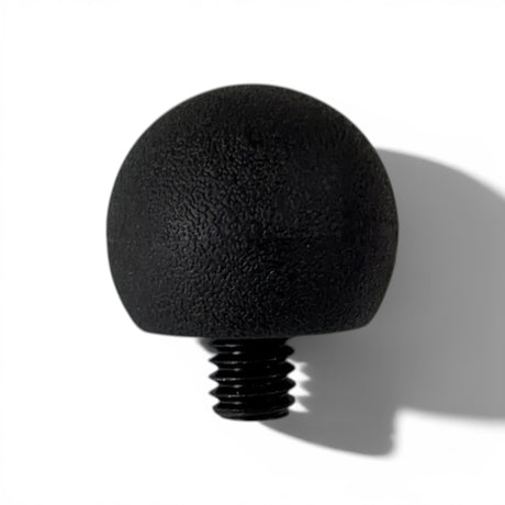 Anson PDR Tactical Ball dent repair tip with soft black textured outer shell and 5/16-18 threaded metal base.