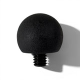 Anson PDR Tactical Ball dent repair tip with soft black textured outer shell and 5/16-18 threaded metal base.