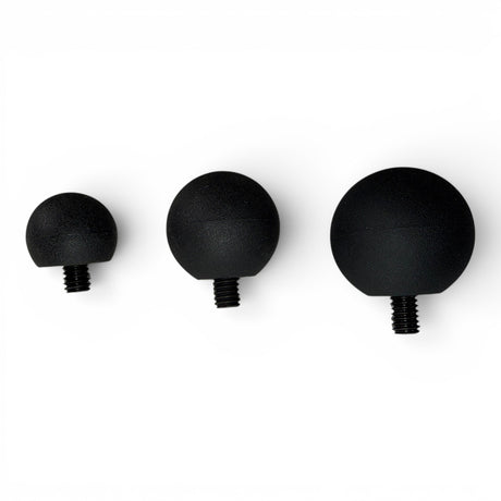Anson PDR Tactical Ball set in three sizes with soft outer shells and 5/16-18 threaded tips for dent repair tools.