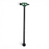 Anson PDR Tactical Blending Hammer with a green aluminum head, carbon fiber handle, and rubber tips for PDR work.