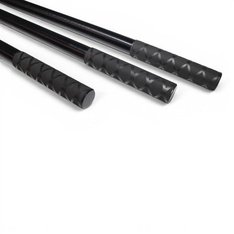 Anson PDR black anodized tactical extension handles with X grip, available in 12", 18", and 24" lengths.