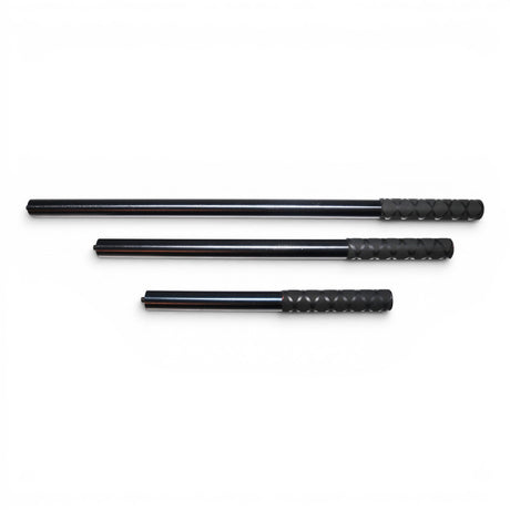 Anson PDR tactical extension handles in 12", 18", and 24" lengths with black anodized finish and X grip.