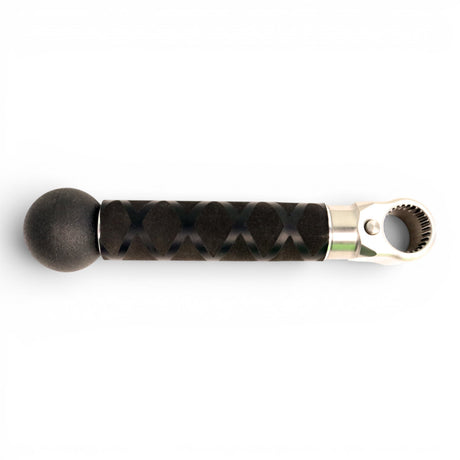 Anson PDR Tactical Grip 3 Handle Set with X-FLOCK rubber grip and stainless steel extension.