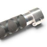 Anson PDR Tactical Grip 3 Handle Set with X-FLOCK rubber grip and stainless steel extension.