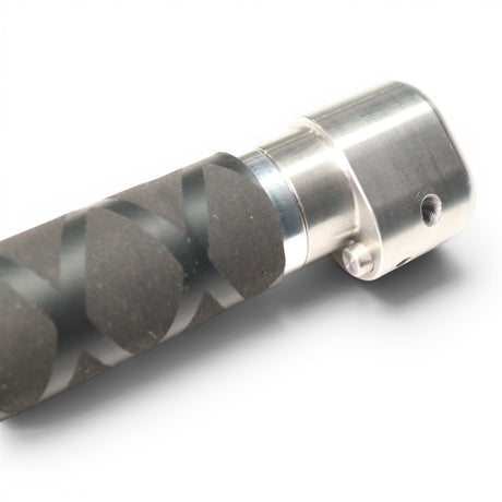 Anson PDR Tactical Grip 3 Handle Set with X-FLOCK rubber grip and stainless steel extension.