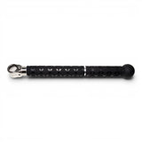 Anson PDR Tactical Guerrilla Grip handle with stainless steel ratcheting head and textured black grip.
