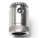 Anson PDR Tactical Guerrilla Grip Ultra Dent Tools Hub Adapter, metal, with knurled grip and locking mechanism.