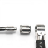 Anson PDR Tactical Guerrilla Grip Ultra Dent Tools hub adapter with duel locking mechanism. Silver metal.