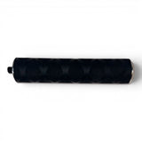 Anson PDR black tactical knurled handle extension with 5/16-18 thread and X-grip installed.