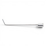 Anson PDR TEQUILA 7/32 Cyclone hub tool with a bent tip for tight access, silver metal.