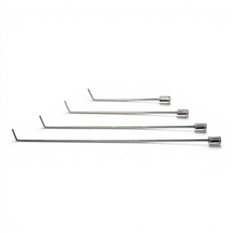Anson PDR TEQUILA 7/32 Cyclone hub tool set with 4 different lengths and L-shaped tips.