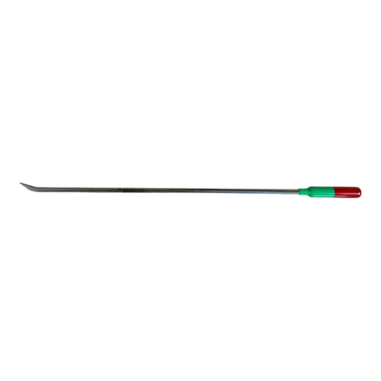 Anson PDR Tequila Tools Beast Pick with stainless steel shaved shaft, sharp tip, and green and red handle.