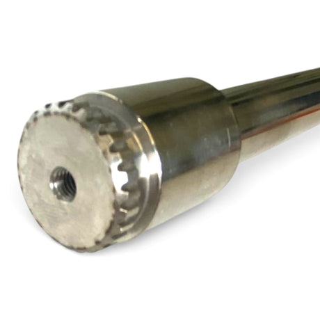 Anson PDR Tequila Bedside 60 inch stainless steel PDR rod featuring a hubbed end and threaded center hole