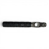 Anson PDR Tequila Econoline compact indexing handle with black x-grip and stainless steel push-button hub mechanism.