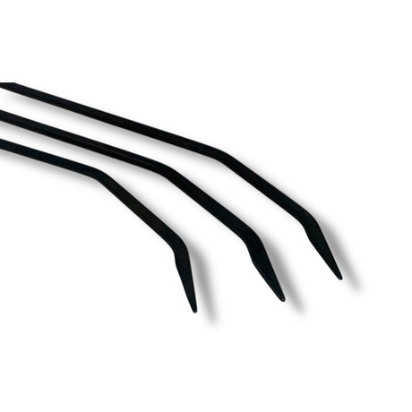 Anson PDR Tequila DG door handle set of 3 with tactical inline grip. Black spring steel PDR tools with sharp tips and double bends.
