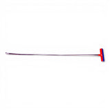 Anson PDR Tequila double bend stainless steel PDR rod with interchangeable tip and red/blue handle.