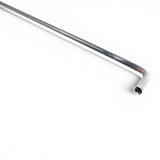 Anson PDR stainless steel Tequila double bend rod with fixed handle and interchangeable tip. 18" to 48" lengths.