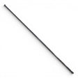 Anson PDR Tequila double header rod handle, black metal, available in multiple lengths, with two screws for pushing tips.