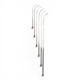 Anson PDR TEQUILA DOUBLE SHOT SHARP HUB FULL SET stainless steel shaved shaft PDR tools without handles.
