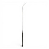 Anson PDR stainless steel double shot sharp hub PDR tool with a double bend and sharp tip, without handles.