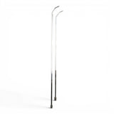 Anson PDR TEQUILA DOUBLE SHOT SHARP HUB XL SET stainless steel rods with double bend and sharp tips.