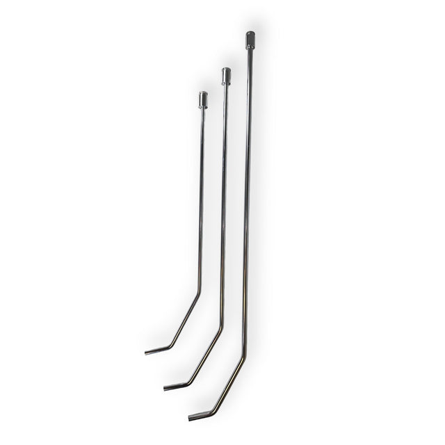Anson PDR TEQUILA FENDER RODs in stainless steel with double bends for PDR work. Set of 3.