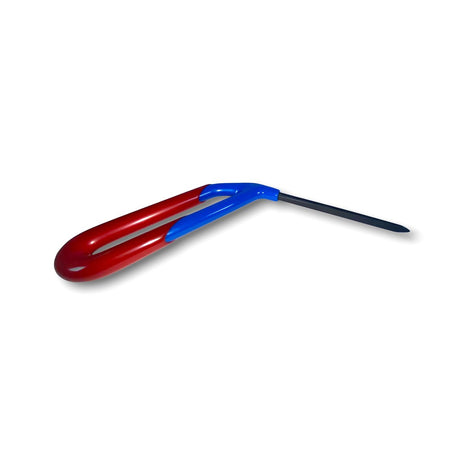 Anson PDR Tequila FvD set hand tool with red and blue fixed handles and a diamond-shaped tip.