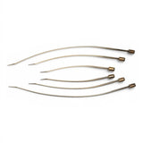 Anson PDR Tequila Indexing Hub Arched Hand Tool 3/8" Hub Set, set of 6 metal tools with varying curves and pointed tips.
