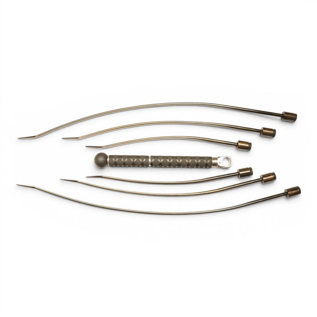 Anson PDR Tequila Indexing Hub Arched Hand Tool 3/8" Hub Set with Guerilla Handle, metal PDR tools