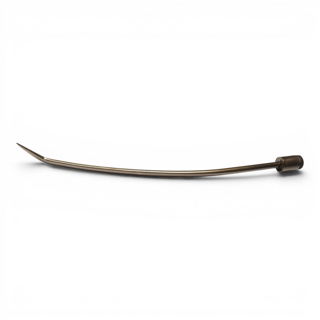 Anson PDR Tequila Indexing Hub arched hand tool, 3/8" x 15", with tip pointing right.