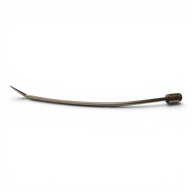 Anson PDR Tequila Indexing Hub arched hand tool, 3/8" x 15", with tip pointing right.