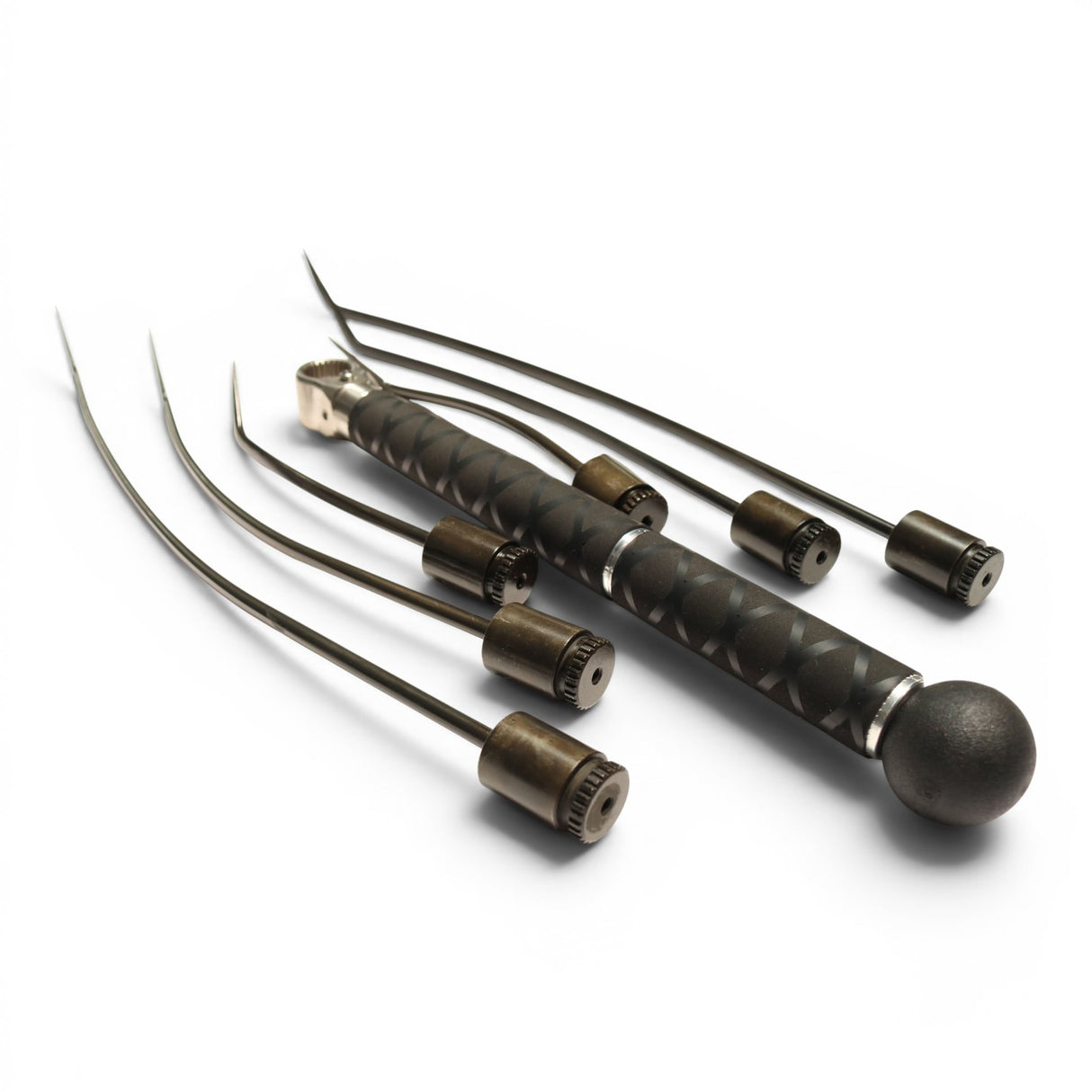 Anson PDR Tequila Indexing Hub Arched Hand Tool set with Guerilla Handle and multiple interchangeable tips.