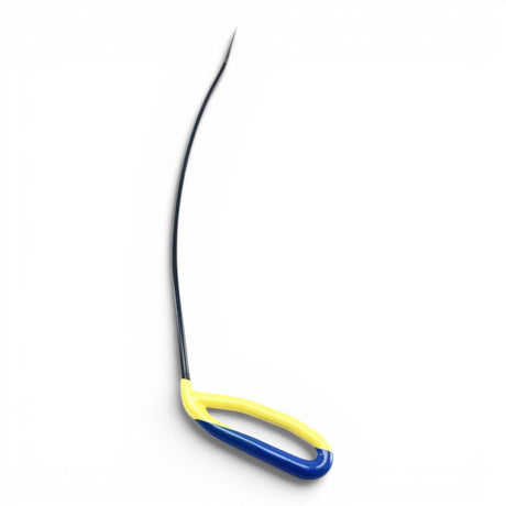 Anson PDR right-handed arched brace PDR hand tool, 5/16" diameter, 17" long, with a yellow and blue fixed handle.