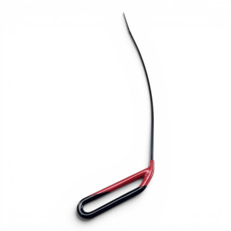 Anson PDR left-handed fixed handle Tequila PDR tool, 12 inch long, 1/4 inch diameter, with red and black arched brace.