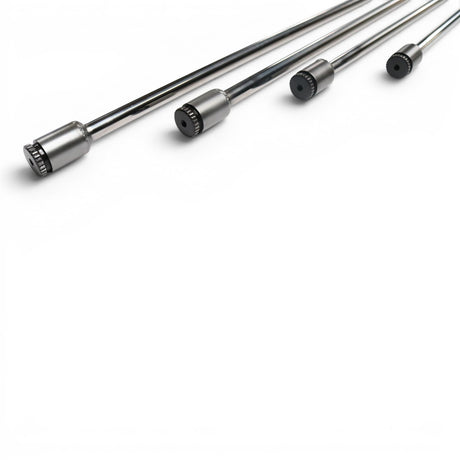 Anson PDR Tequila Pivot Pick HUB Set with inline tactical handles, 65-degree angle, set of 4 metal rods.