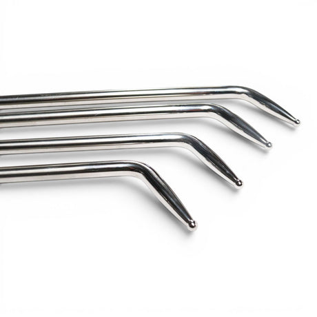 Anson PDR Tequila Pivot Pick set featuring four stainless steel picks with 65-degree angled BB tips for PDR work.