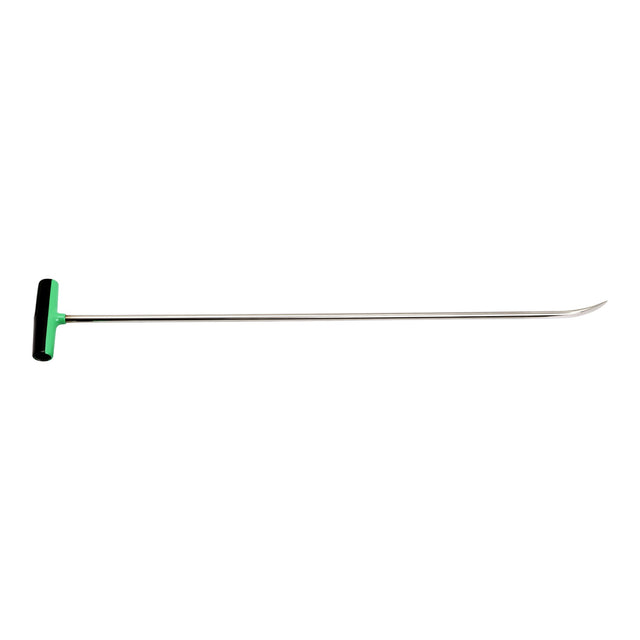 Anson PDR 42-inch Tequila PDR rod with a stainless steel shaft, low rise band blade, and black and lime green handle.
