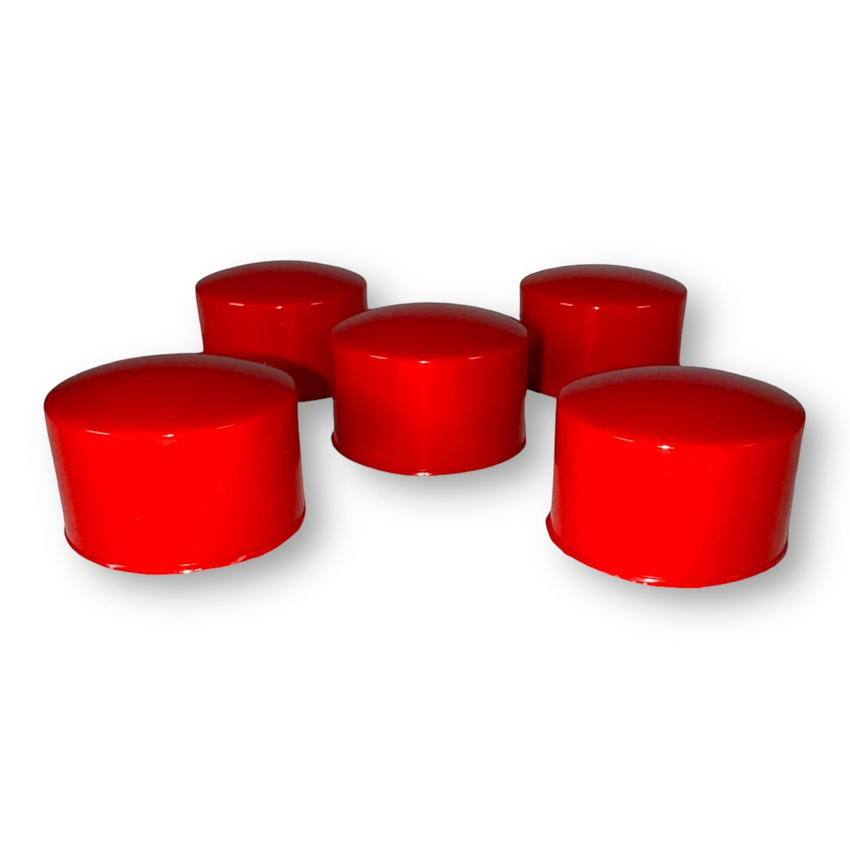 Anson PDR Tequila Rudolph soft tips are red urethane, 3/4 inch diameter, designed for pushing, blending, and knocking down.