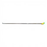 Anson PDR Tequila single bend stainless steel PDR rod with interchangeable tip and yellow/green handle.