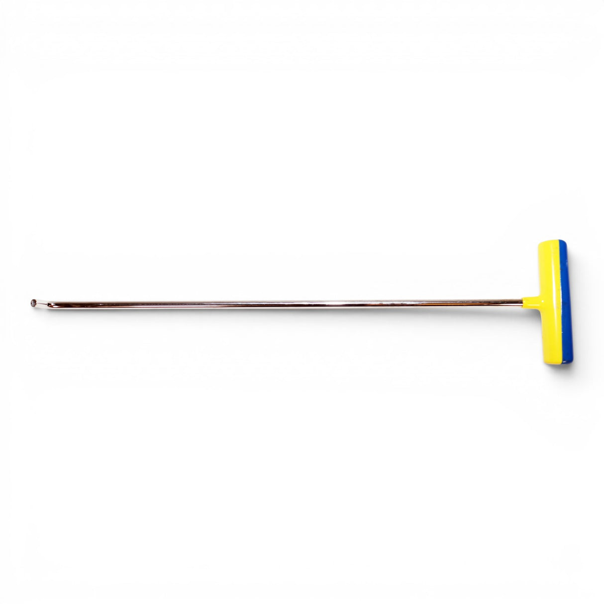 Anson PDR Tequila Single Bend PDR Rod with interchangeable tip and yellow/blue fixed handle. Stainless steel.
