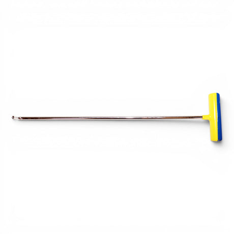 Anson PDR Tequila Single Bend PDR Rod with interchangeable tip and yellow/blue fixed handle. Stainless steel.