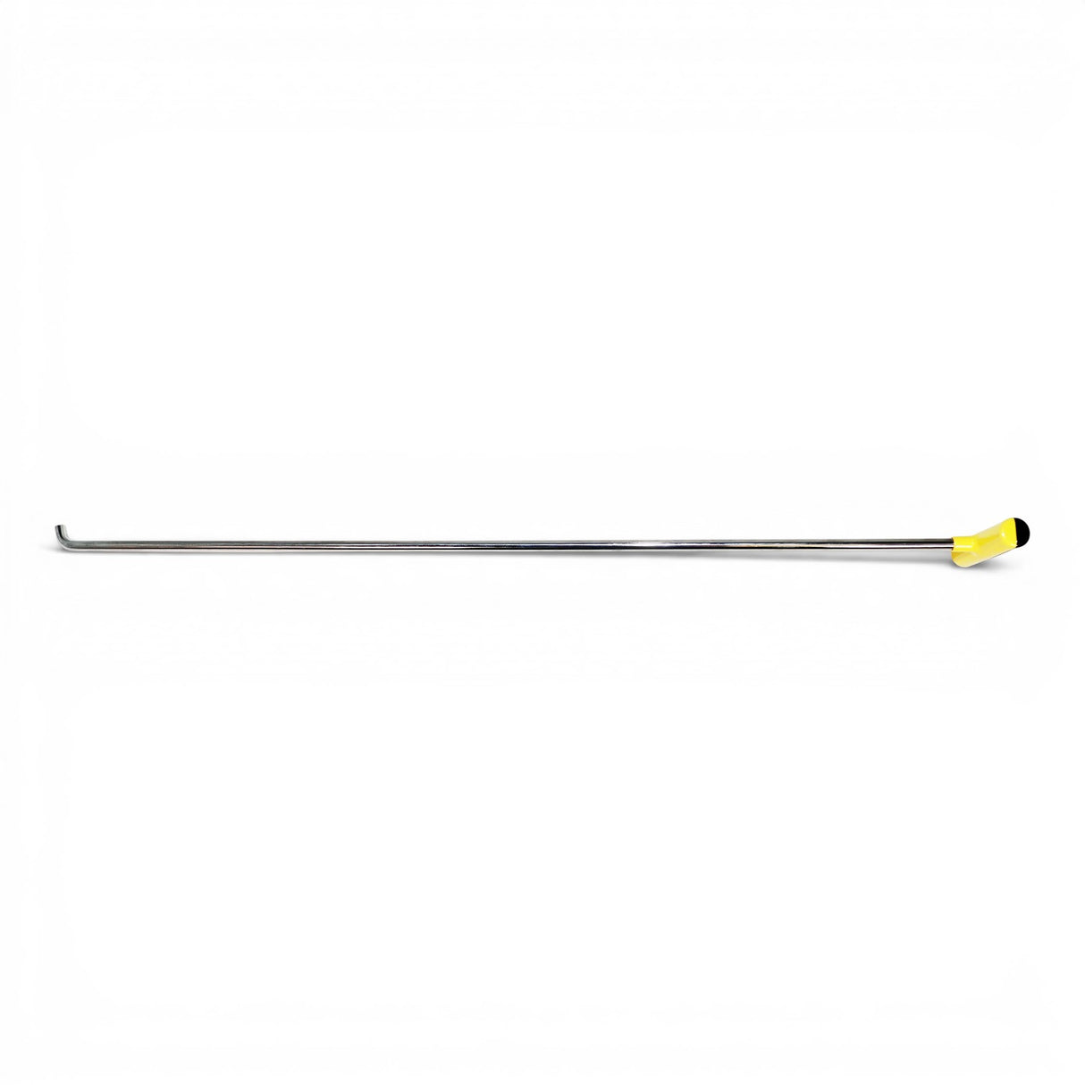 Anson PDR Tequila single bend stainless steel PDR rod with interchangeable tip and fixed yellow handle.
