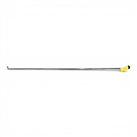 Anson PDR Tequila single bend stainless steel PDR rod with interchangeable tip and fixed yellow handle.