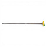 Anson PDR Tequila Single Bend fixed handle rod with interchangeable tip, stainless steel, yellow and green handle.