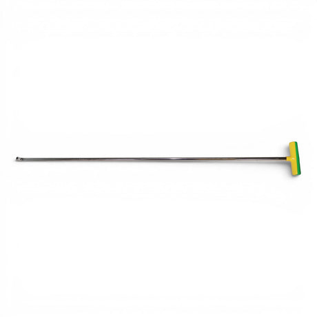 Anson PDR Tequila Single Bend fixed handle rod with interchangeable tip, stainless steel, yellow and green handle.