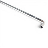 Anson PDR stainless steel Tequila single bend PDR rod with fixed handle and interchangeable tip.