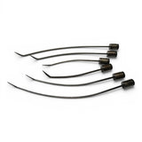 Anson PDR Tequila Tools 7/32" 6 PC Set, 3 left and 3 right hand arched brace tools in 8", 12", 16" lengths.