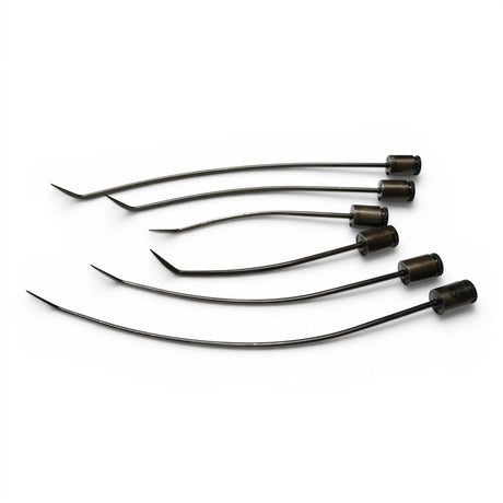 Anson PDR Tequila Tools 7/32" 6 PC Set, 3 left and 3 right hand arched brace tools in 8", 12", 16" lengths.